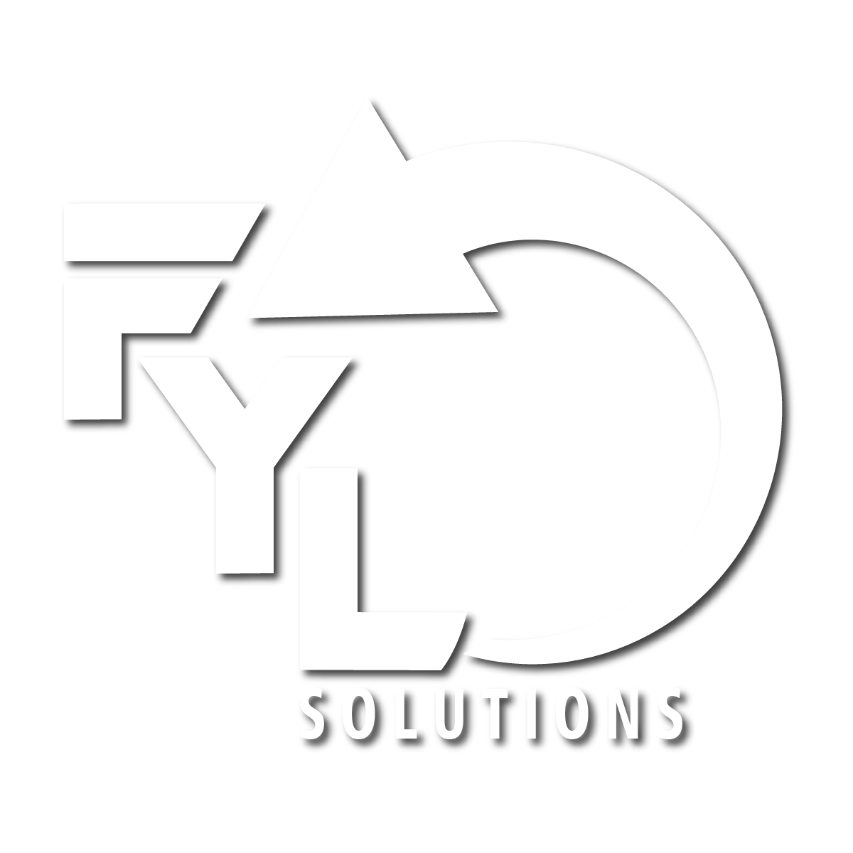 Logo FYL marca de agua blanco